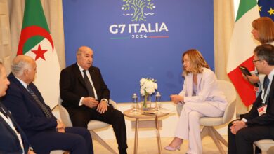 تبون جورجيا ميلوني