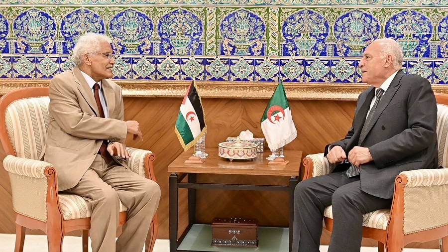 أحمد عطاف يستقبل وزير الخارجية الصحراوي