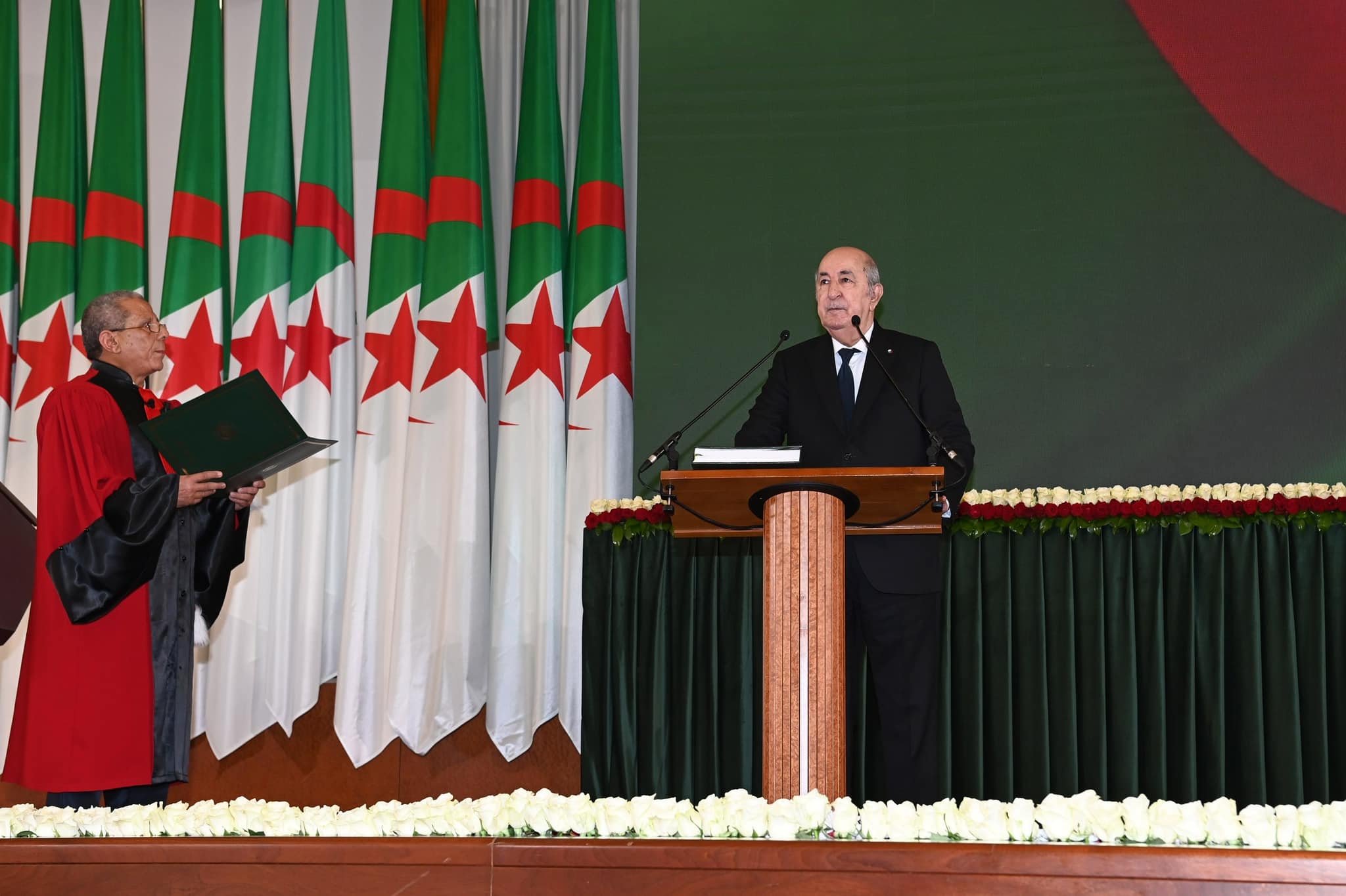 عبد المجيد تبون اليمين الدستورية