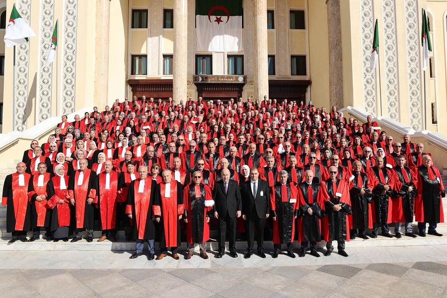 افتتاح السنة القضائية 2024 رئيس الجمهورية