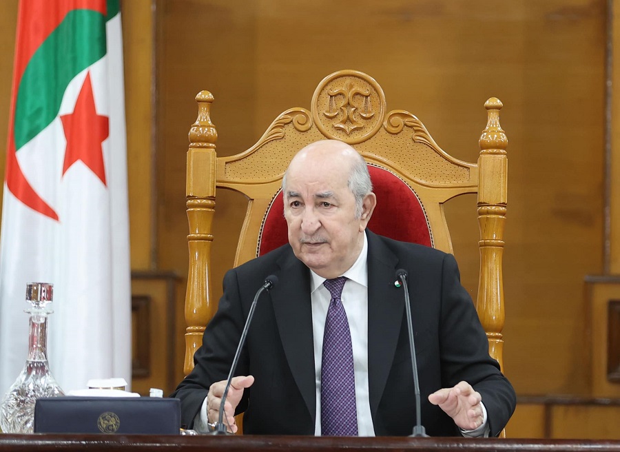 افتتاح السنة القضائية 2024 رئيس الجمهورية