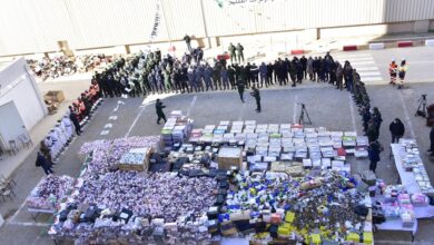 الجيش اتلاف مخدرات 03