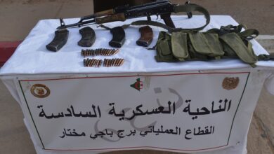 الجيش حصيلة وزارة الدفاع