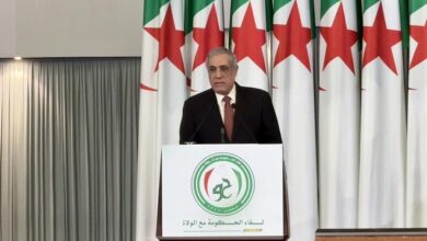 الوزير الأول نذير العرباوي