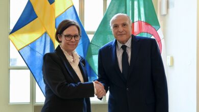 الجزائر السويد أحمد عطاف وزير الخارجية