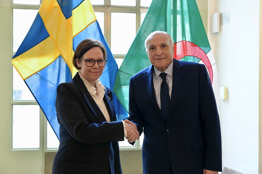 الجزائر السويد أحمد عطاف وزير الخارجية