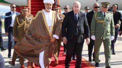 زيارة سلطان عمان الجزائر