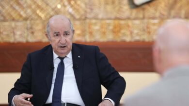 رئيس الجمهورية عبد المجيد تبون اللقاء الإعلامي الدوري