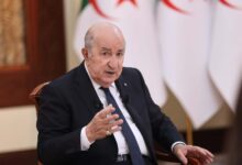 رئيس الجمهورية عبد المجيد تبون اللقاء الإعلامي الدوري