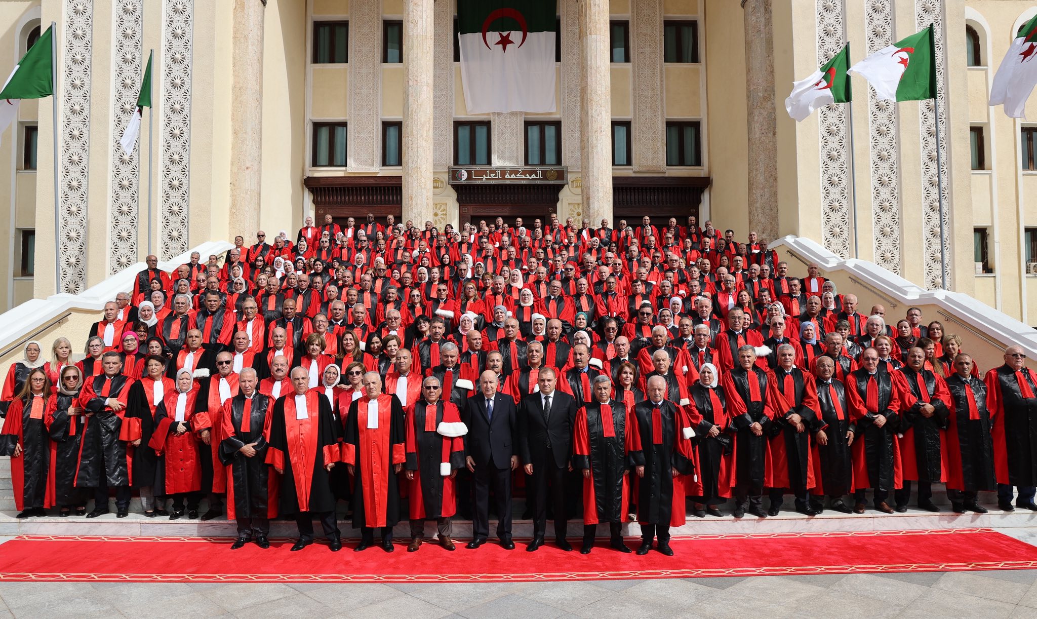 تبون افتتاح السنة القضائية