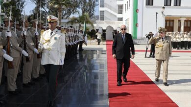 تبون وزارة الدفاع الوطني