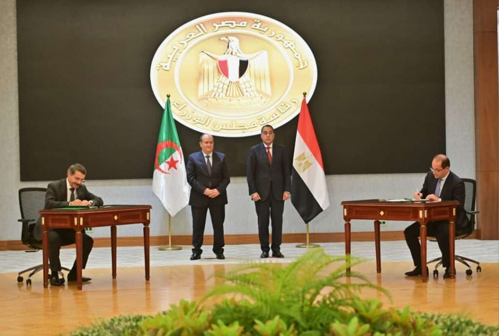 الجزائر مصر اتفاقيات تعاون