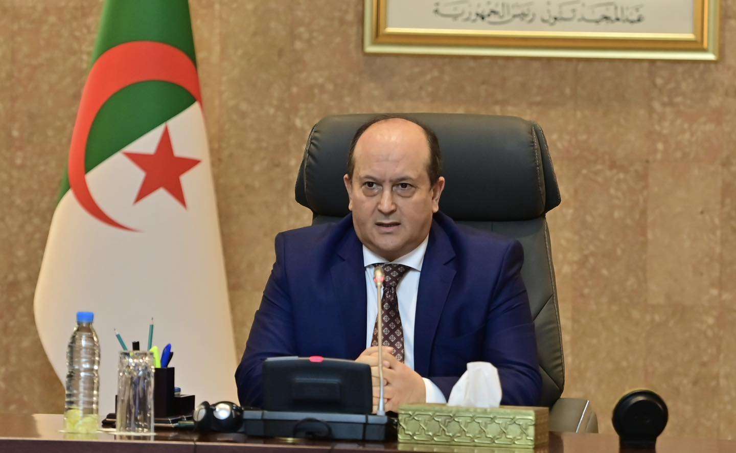 الوزير الأول سيفي غريب اجتماع الحكومة