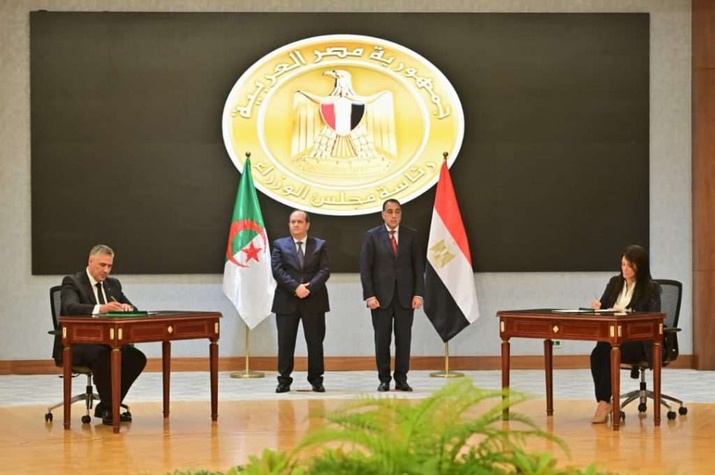 الجزائر مصر اتفاقيات تعاون