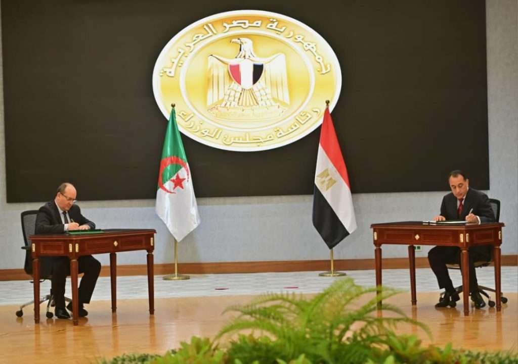 الجزائر مصر اتفاقيات تعاون