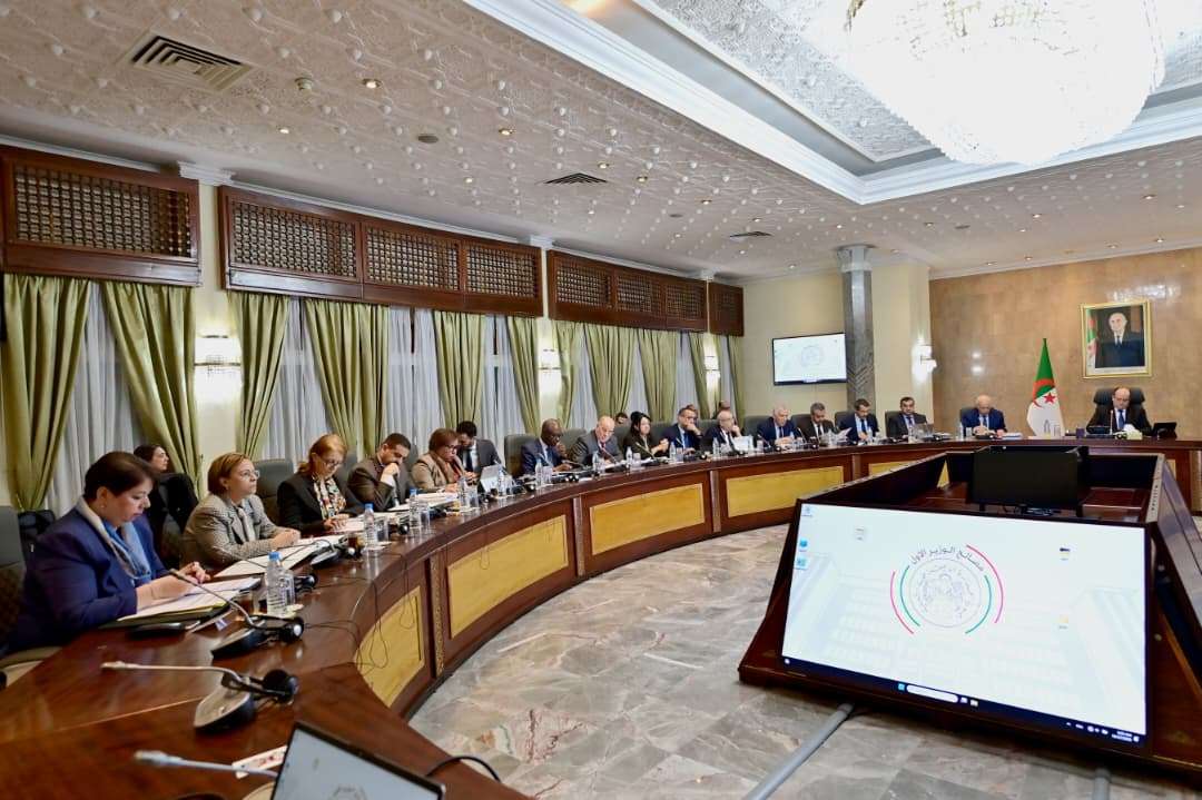 الوزير الأول سيفي غريب اجتماع الحكومة