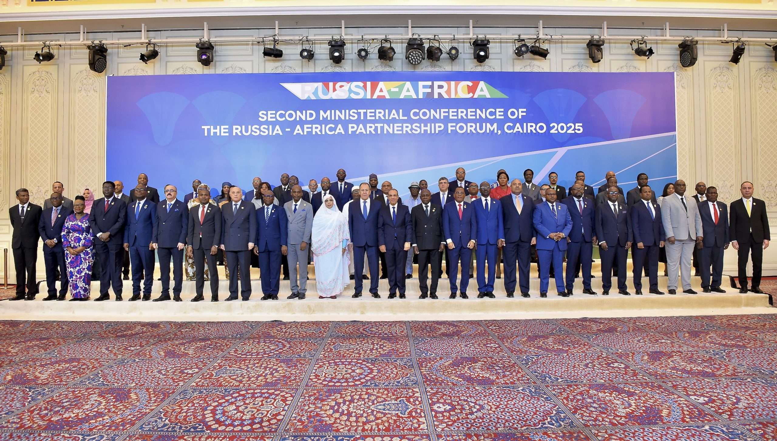 أحمد عطاف وزير الخارجية الشراكة الإفريقية - الروسية 