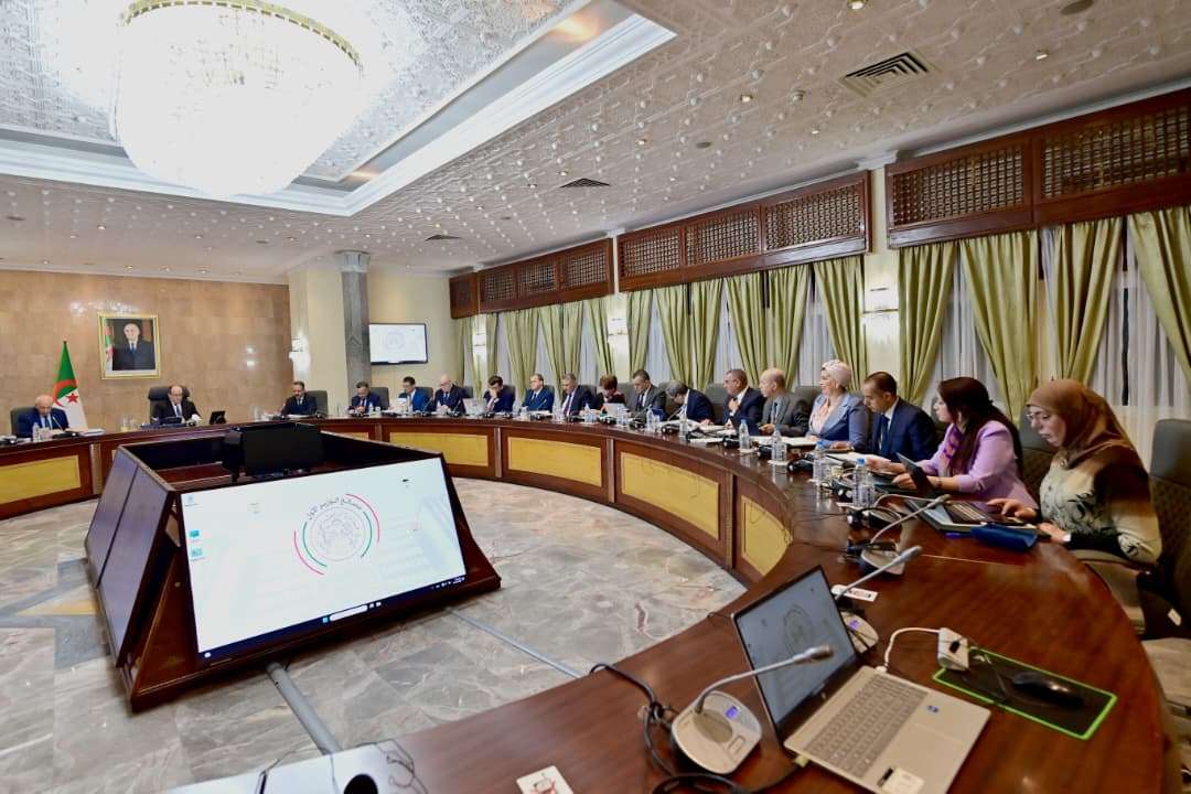 الوزير الأول سيفي غريب اجتماع الحكومة