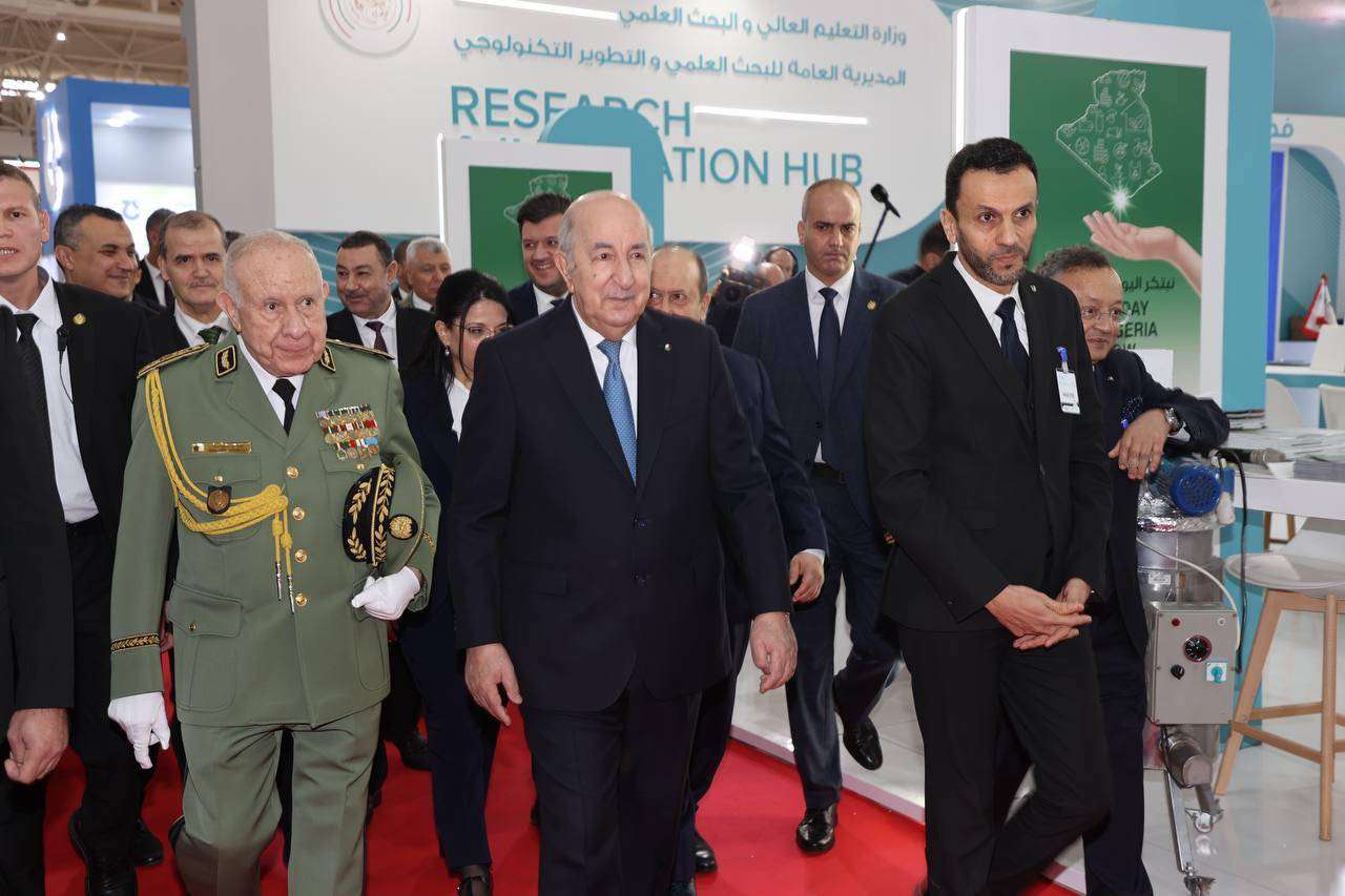 تبون معرض الإنتاج الوطني