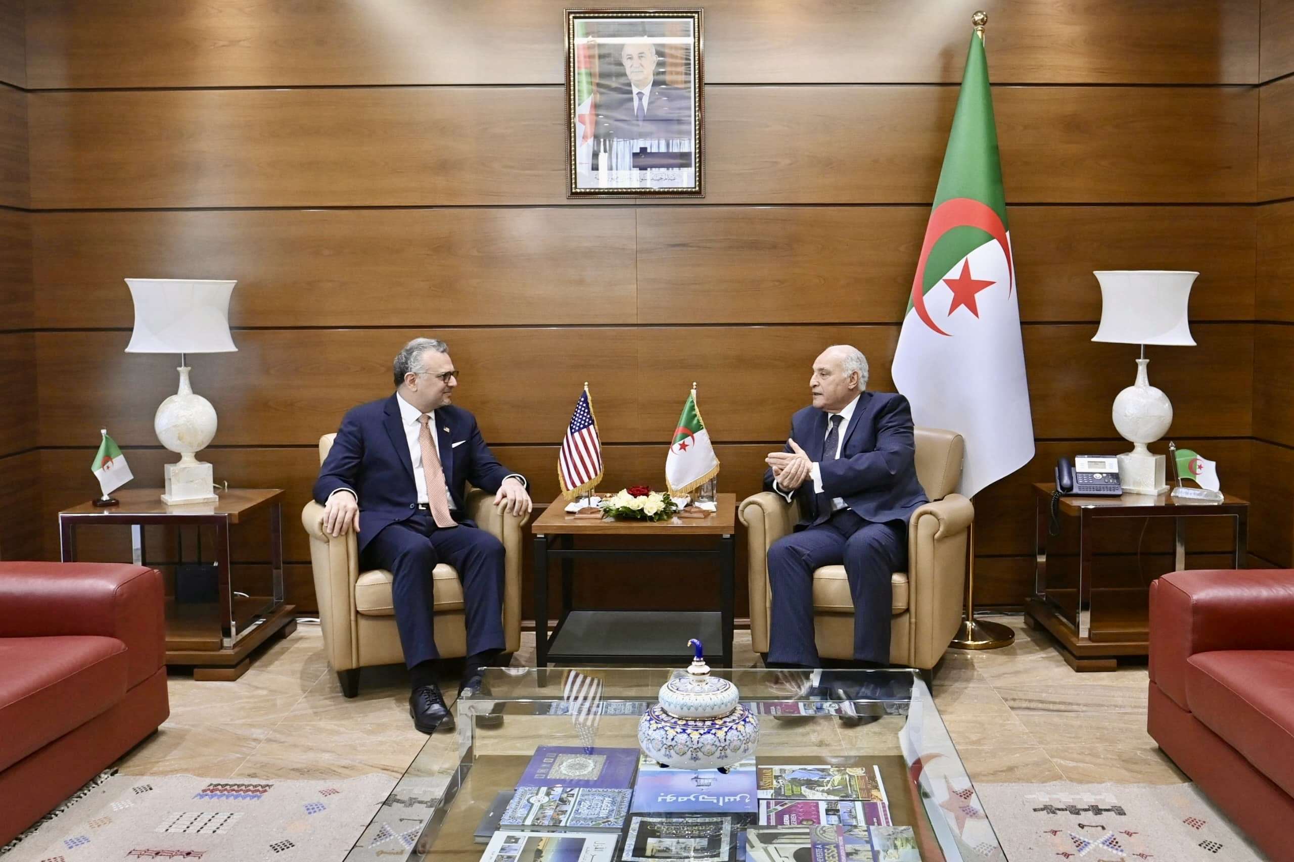 أحمد عطاف المبعوث الأمريكي