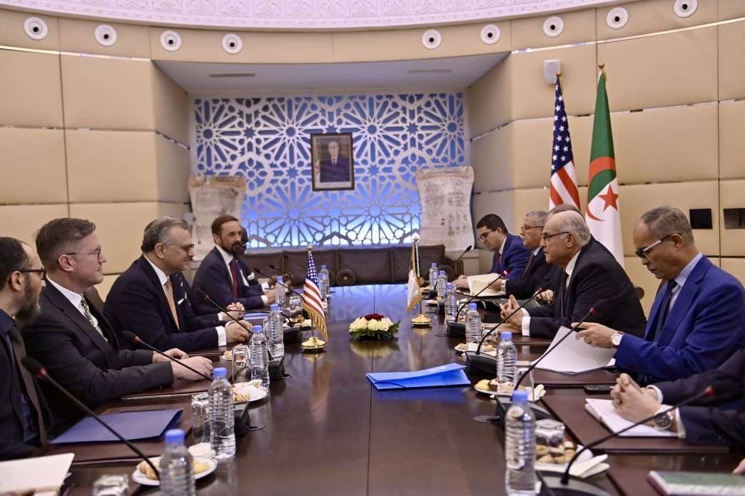 أحمد عطاف المبعوث الأمريكي