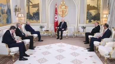 وزير الخارجية استقبال رئيس تونس