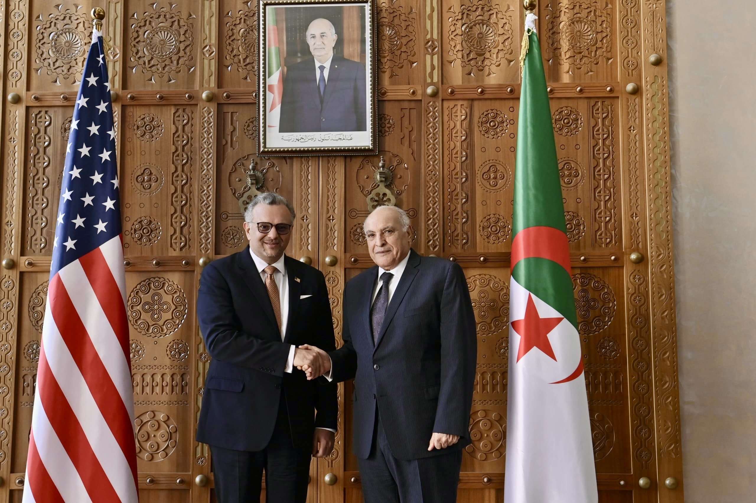 أحمد عطاف المبعوث الأمريكي