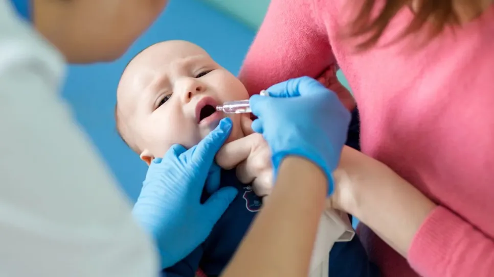 التلقيح شلل الأطفال