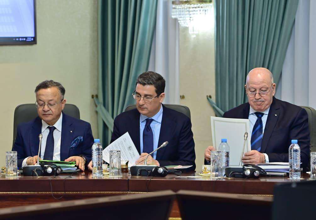 الوزير الأول سيفي غريب اجتماع الحكومة