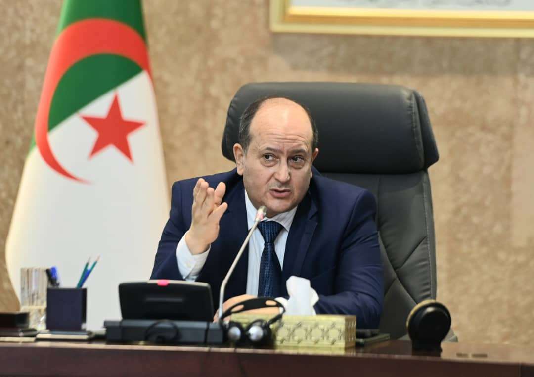 الوزير الأول سيفي غريب اجتماع الحكومة