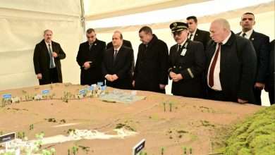 الوزير الأول يتفقد مشروع تطوير الخط المنجمي الشرقي