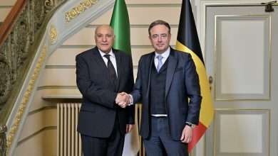 عطاف وزير الخارجية بلجيكا بروكسل