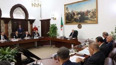 عبد المجيد تبون مجلس الوزراء