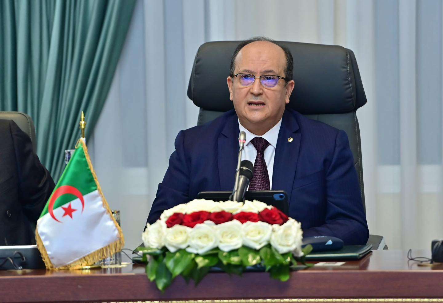 الوزير الأول سيفي غريب الجزائر موريتانيا