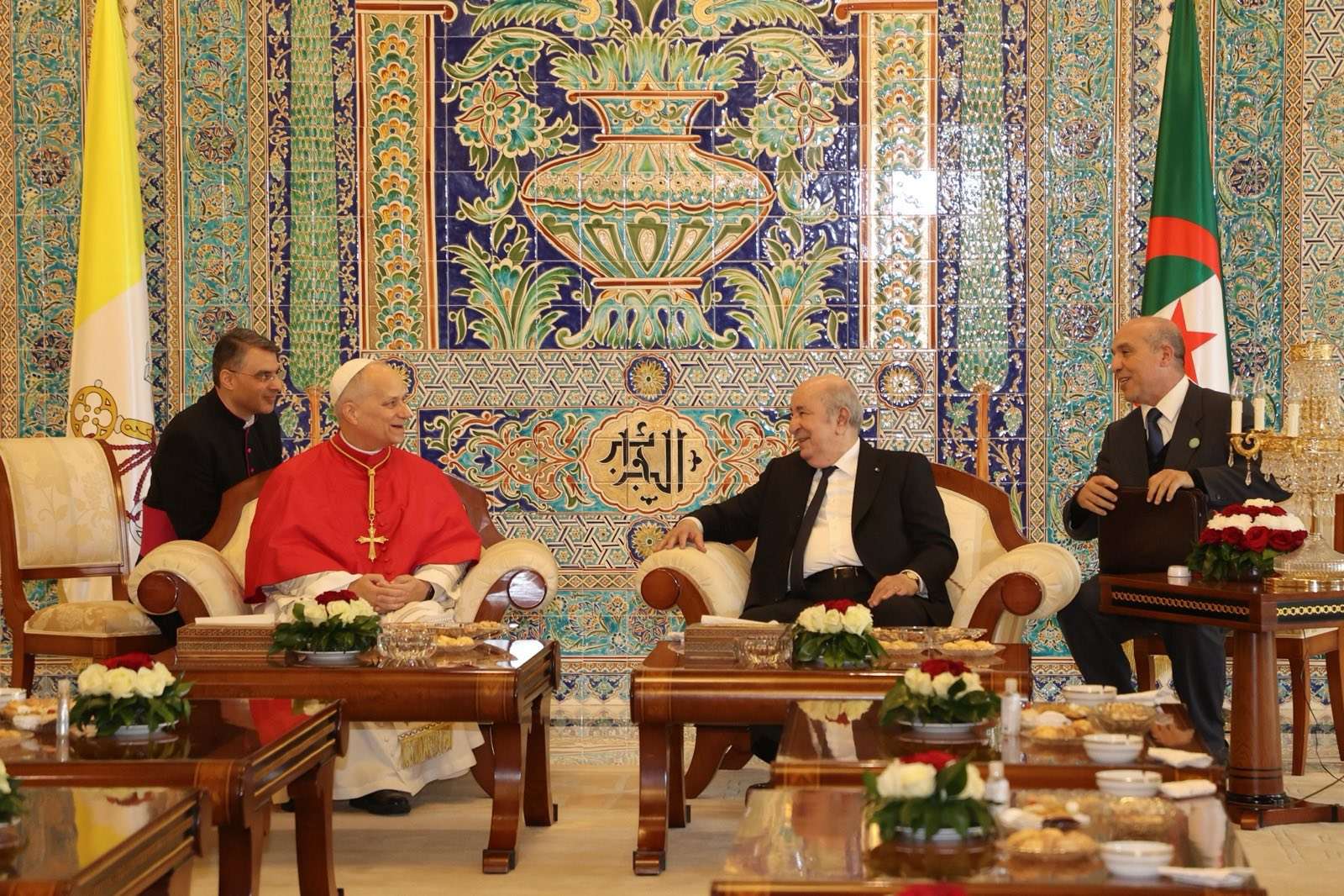 زيارة بابا الفاتيكان ليون الرابع عشر الجزائر