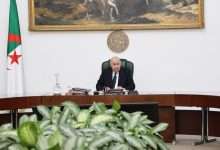 مجلس الوزراء عبد المجيد تبون