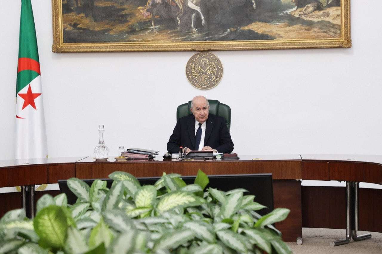 مجلس الوزراء عبد المجيد تبون