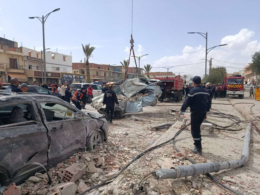 باتنة انفجار الغاز