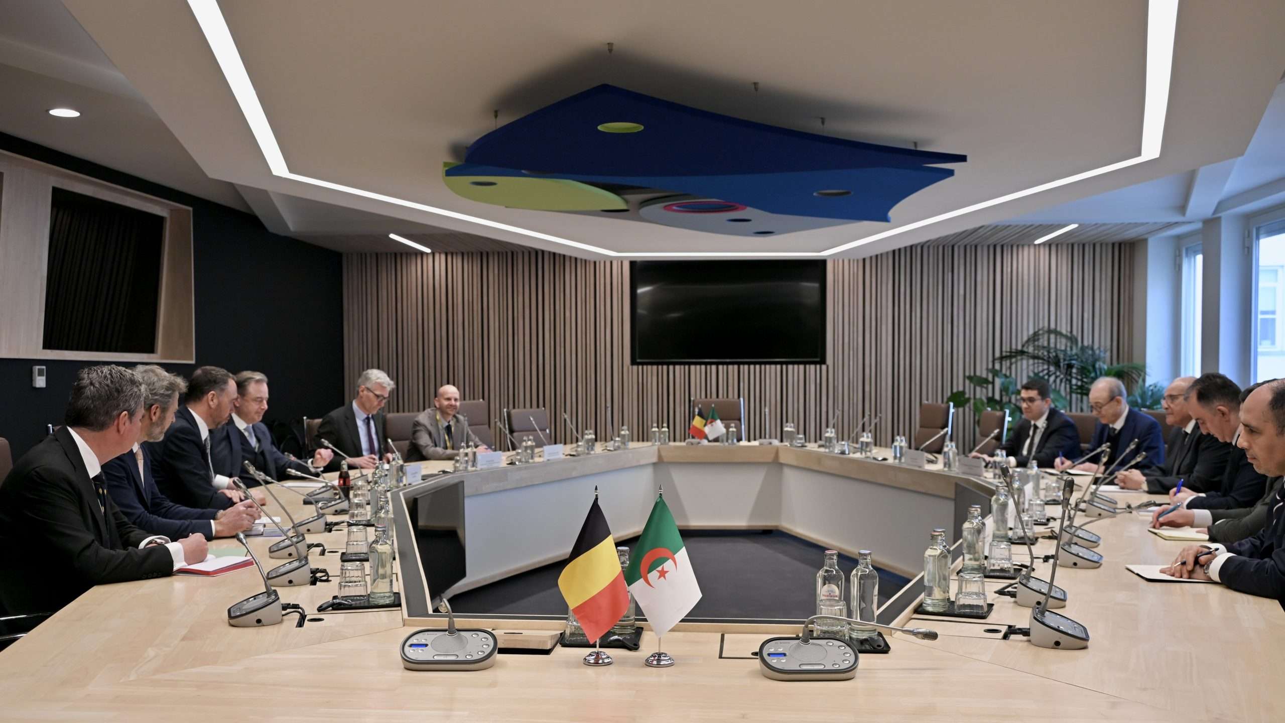 عطاف وزير الخارجية بلجيكا بروكسل