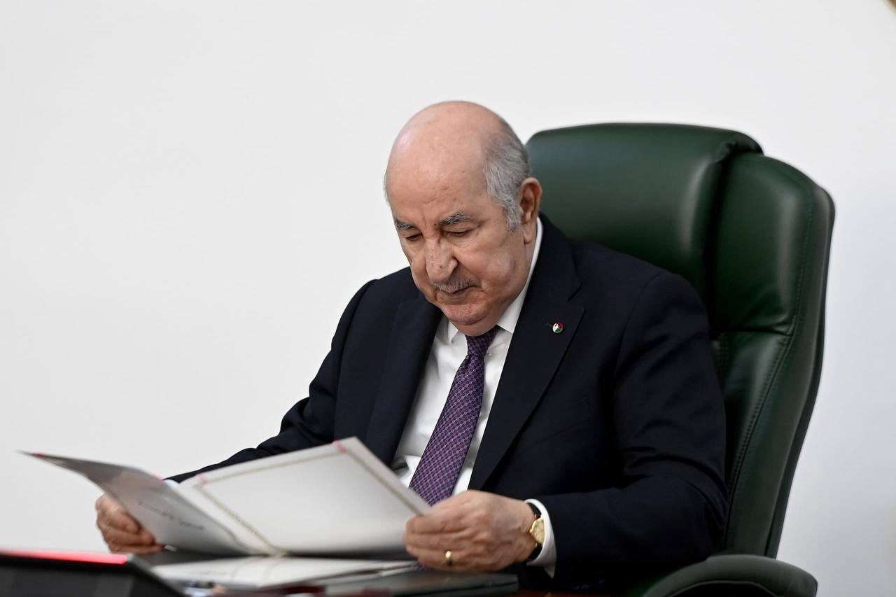 مجلس الوزراء عبد المجيد تبون