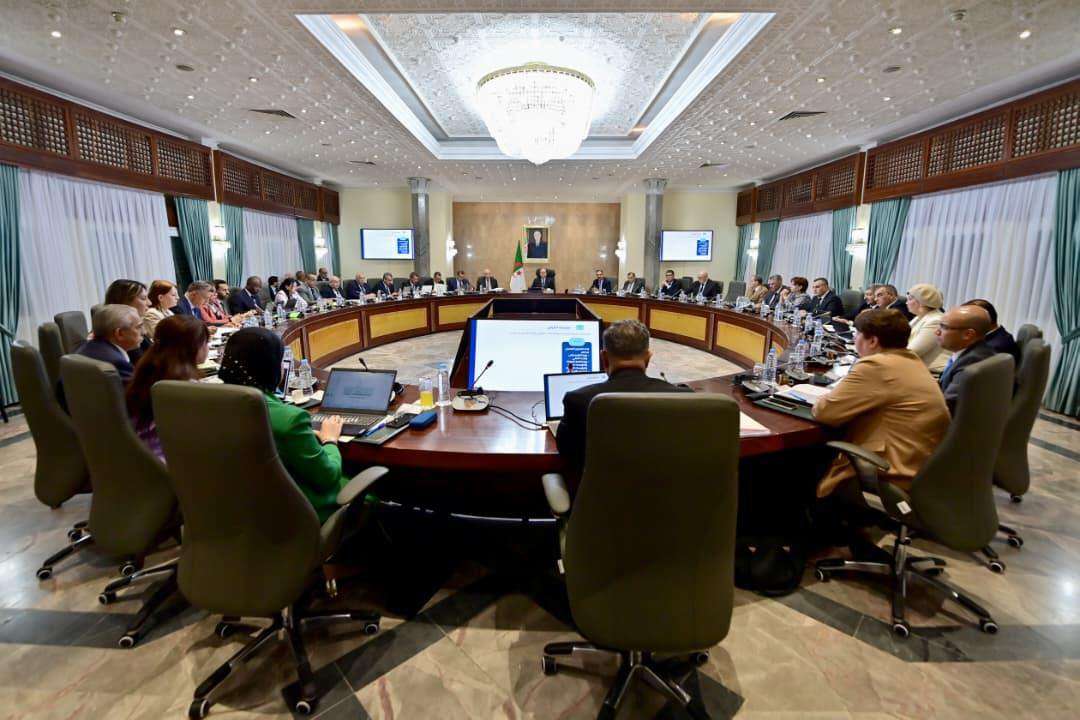 الوزير الأول سيفي غريب اجتماع الحكومة