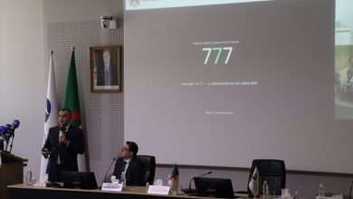 وزير البريد والمواصلات السلكية واللاسلكية سيد علي زروقي