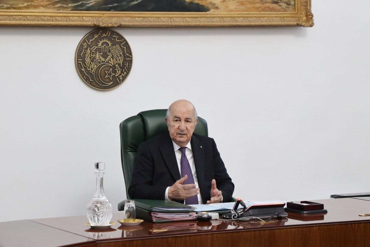 عبد المجيد تبون مجلس الوزراء