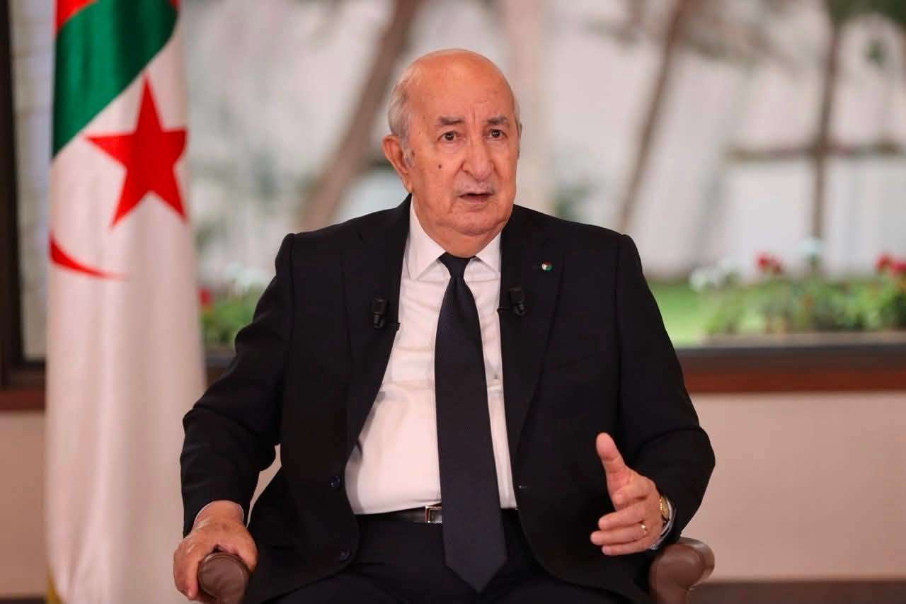 رئيس الجمهورية عبد المجيد تبون