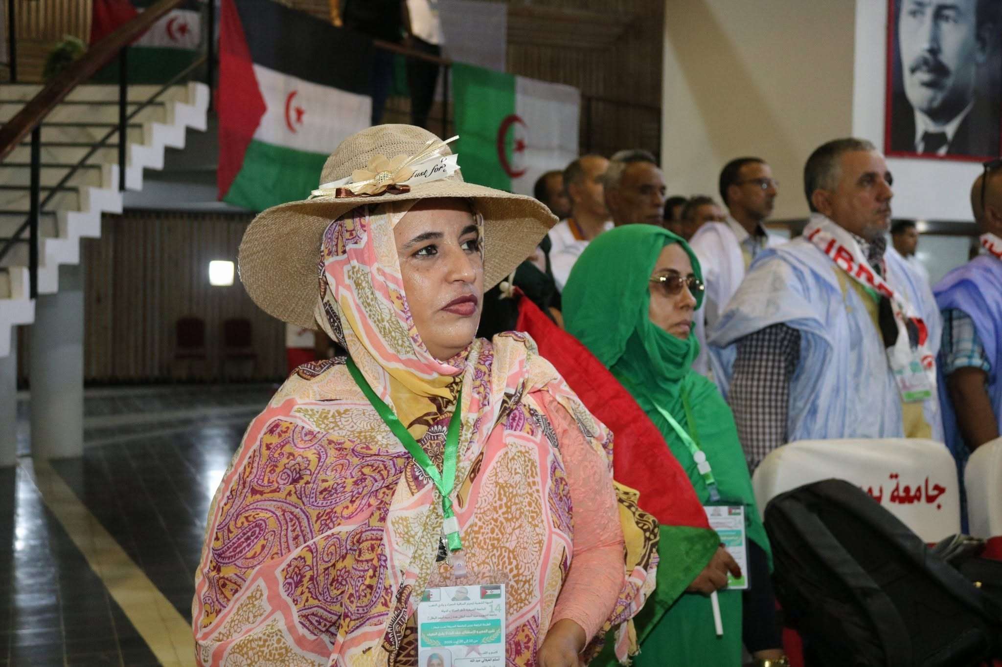 الرئيس الصحراوي إبراهيم غالي البوليساريو