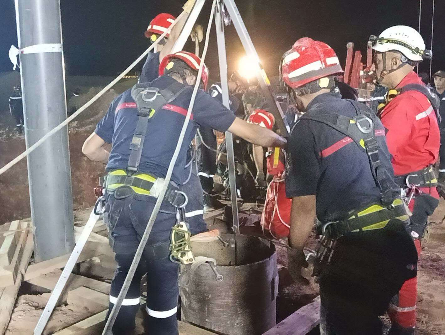 الطفل أيوب البيض الحماية المدنية