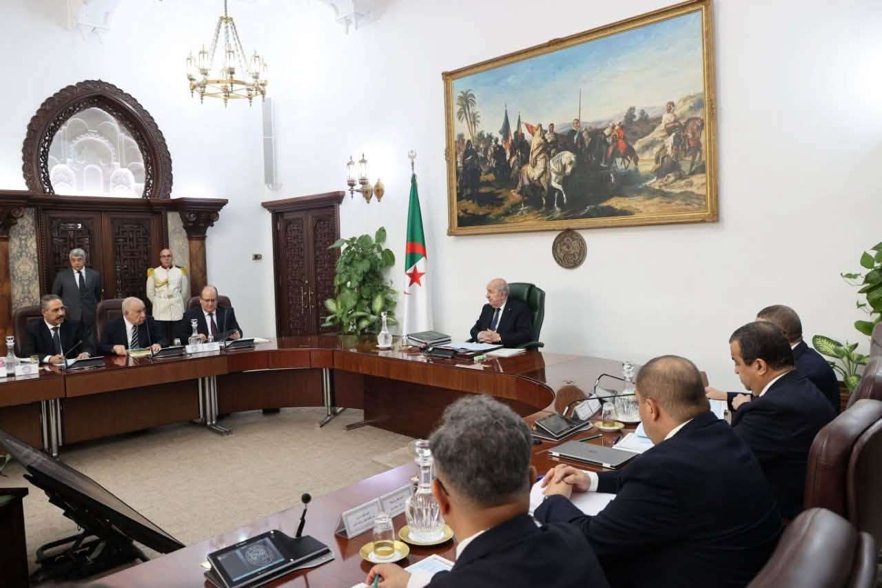 رئيس الجمهورية عبد المجيد تبون