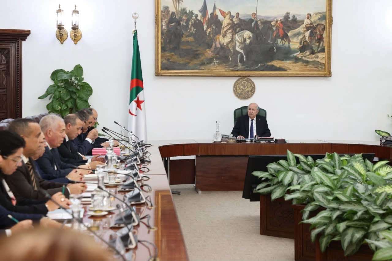 رئيس الجمهورية عبد المجيد تبون