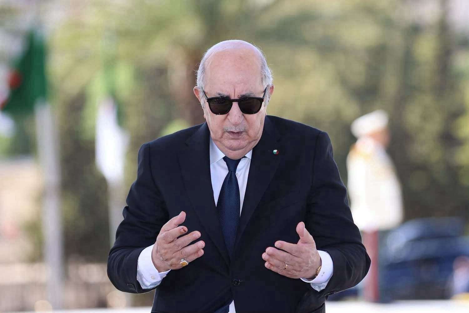 عبد المجيد تبون تعزية