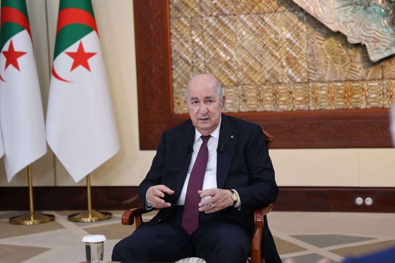 رئيس الجمهورية عبد المجيد تبون